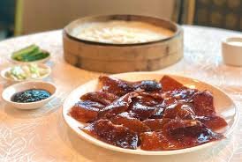 peking duck with crepes